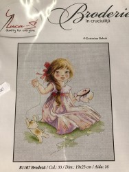 Broderie in cruciulita - Brodeza cod B 1107