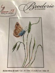 Broderie in cruciulita - Miros de vara  cod B 2244