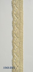 DANTELA BANDA DIN BUMBAC cod 1543-20/3 natur