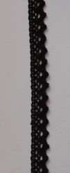 DANTELA BANDA DIN BUMBAC cod 1477-20/2 negru