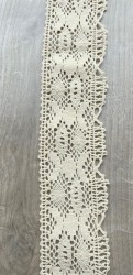 DANTELA BANDA DIN BUMBAC cod 1609-20/2 natur