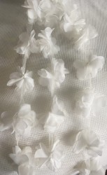 Dantela cu flori din voal 3 D