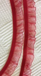 Elastic cu organza
