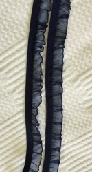 Elastic cu organza