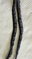 Elastic cu organza