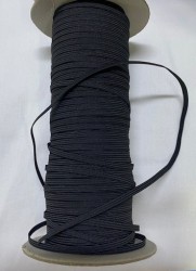 Elastic negru lat 3 mm