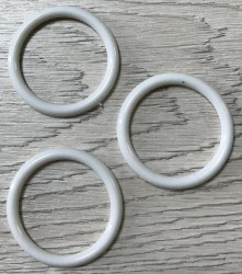 Inele plastic 10 buc/diametru 3 cm