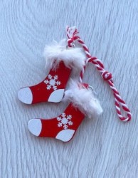 Ornament ciorapi cu blanita