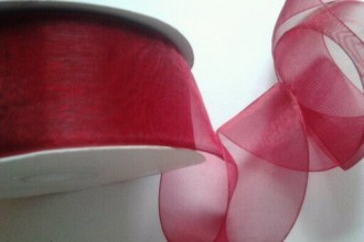 Panglica organza 50 mm