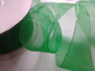 Panglica organza 50 mm