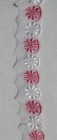 Dantela brodata pe panza cod 950