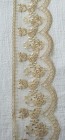 Dantela brodata pe tull 50768