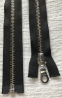 Fermoar detasabil YKK  metal 90 cm/1 cursor,argintiu